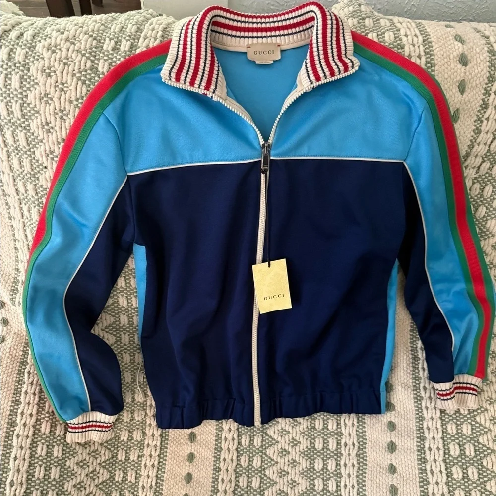 Gucci Kids Matching Set - Blue and Red